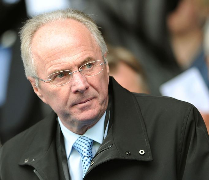 Švédský trenér Sven-Göran Eriksson