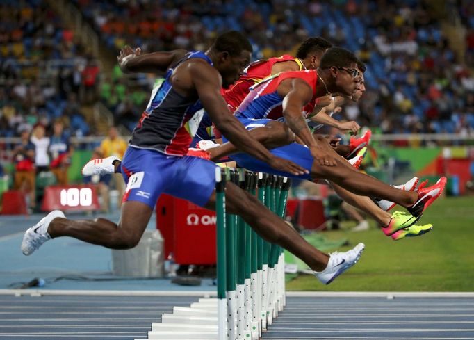 OH 2016, atletika - 110 m překážky - finále