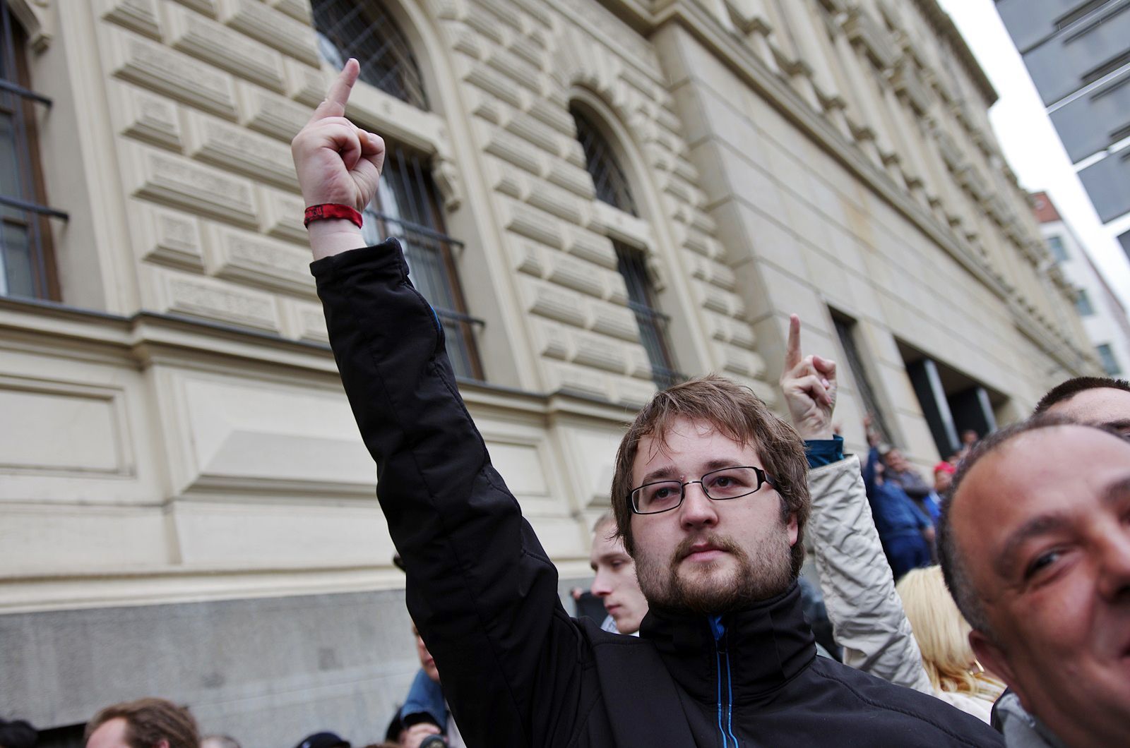 Brno blokovalo pochod neonacistů - finální foto