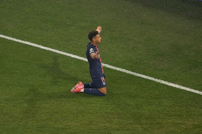 Desire Doué slaví druhou trefu so sítě Interu