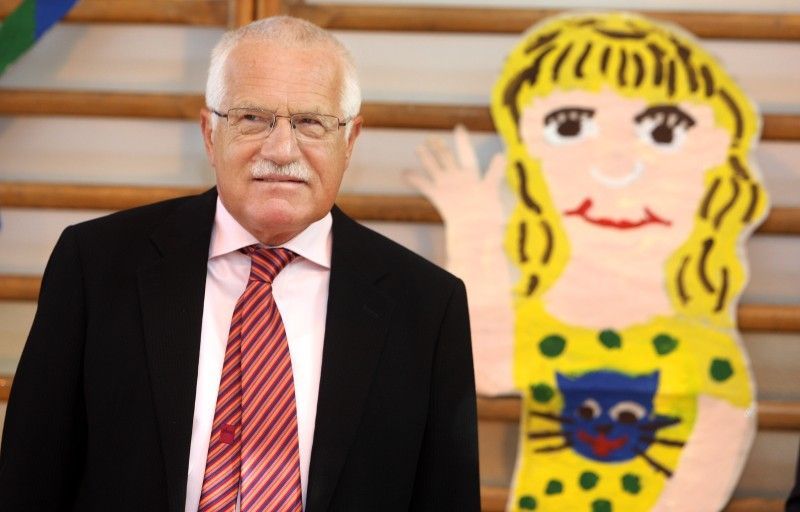 Prezident vítá prvňáky