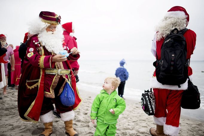 Světový konkres Santa Clausů 2015 v Copenhagenu