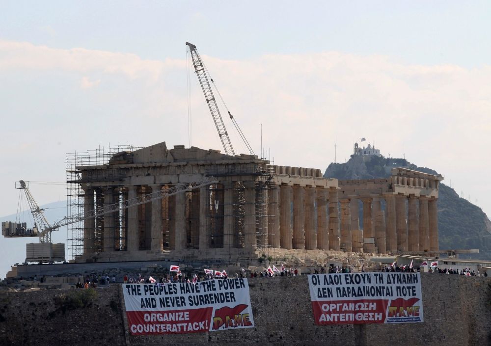 Řecko ochromila další generální stávka. Na 48 hodin