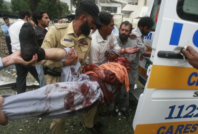 Dánsko velvyslanectví Pákistán výbuch