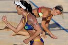Brazilská plážová volejbalistka Agatha na OH 2020