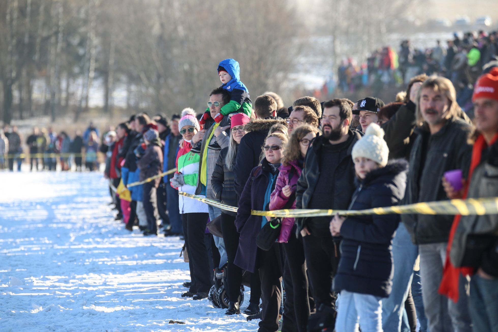 Plochá dráha na ledě v Kopřivnici 2017