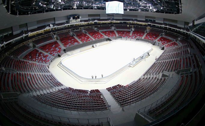 Ice Dome, zimní stadion, kde se bude hrát olympijský turnaj na olympiádě v Soči 2014