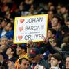 Barcelona-Real pocta Johanu Cruijfovi