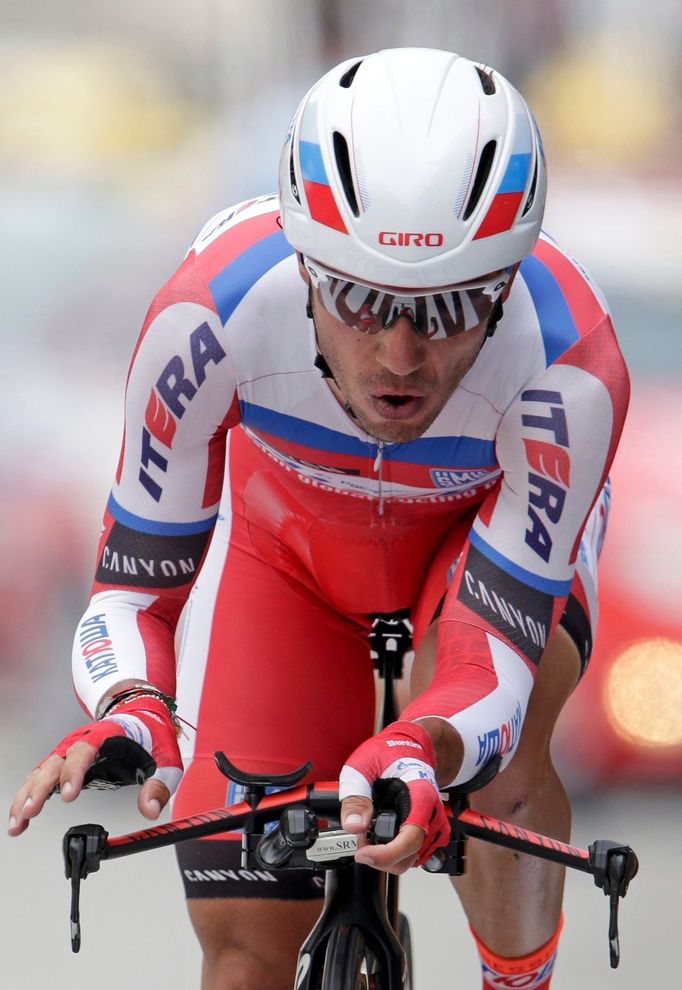 17. etapa Tour de France 2013 - horská časovka: Joaquím Rodriguez