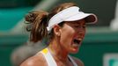 Garbiňe Muguruzaová ve čtvrtfinále French Open 2015