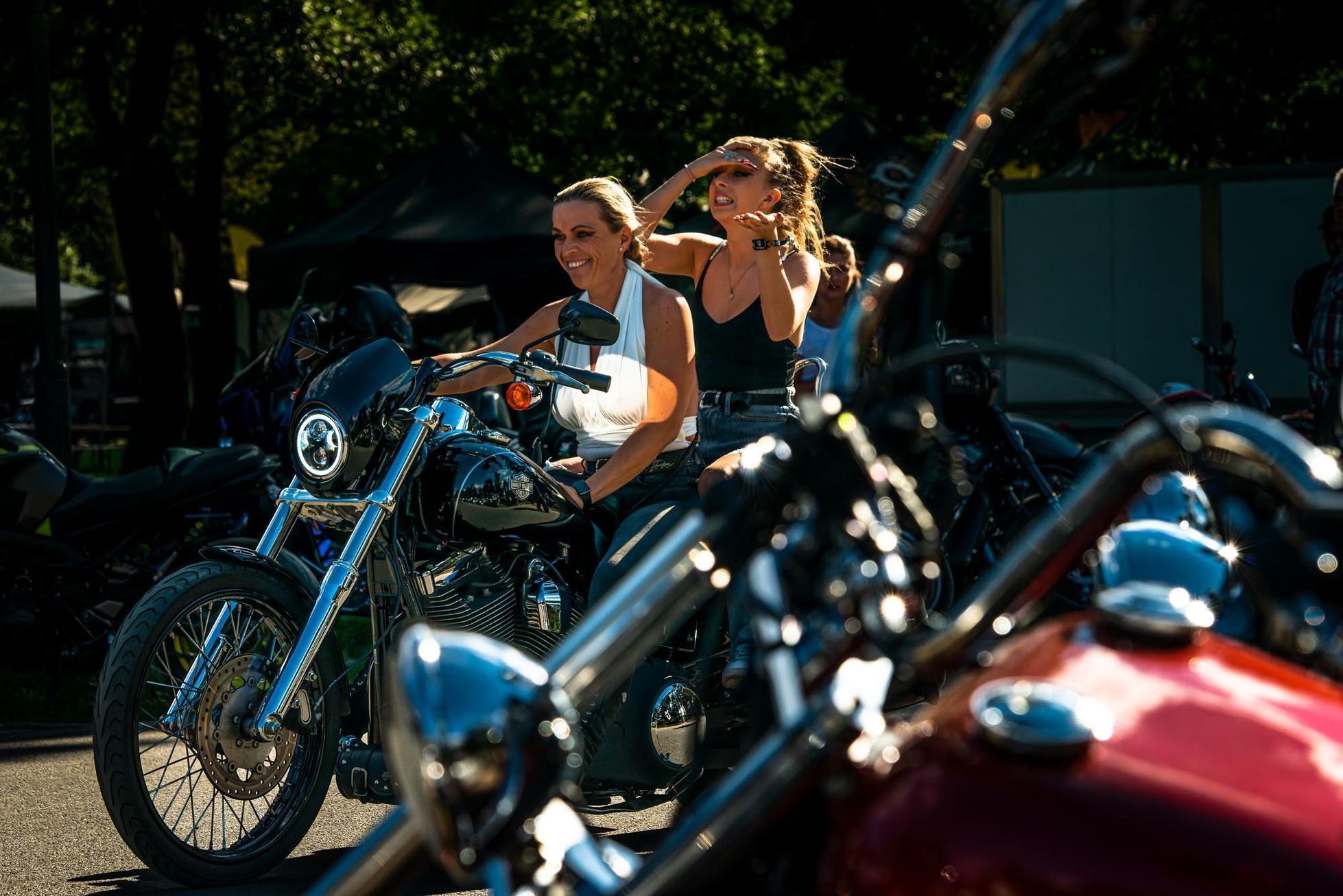 Harley Days Praha, září 2022, jízda Prahou