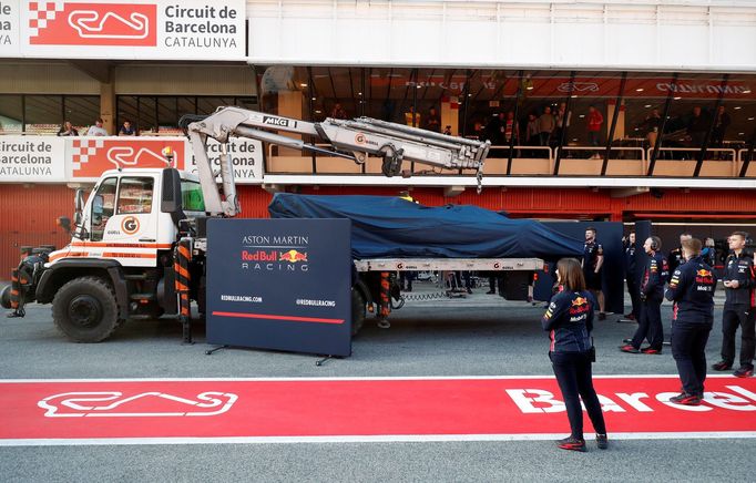 Testy F1 2019, Barcelona I: Pierre Gasly, Red Bull