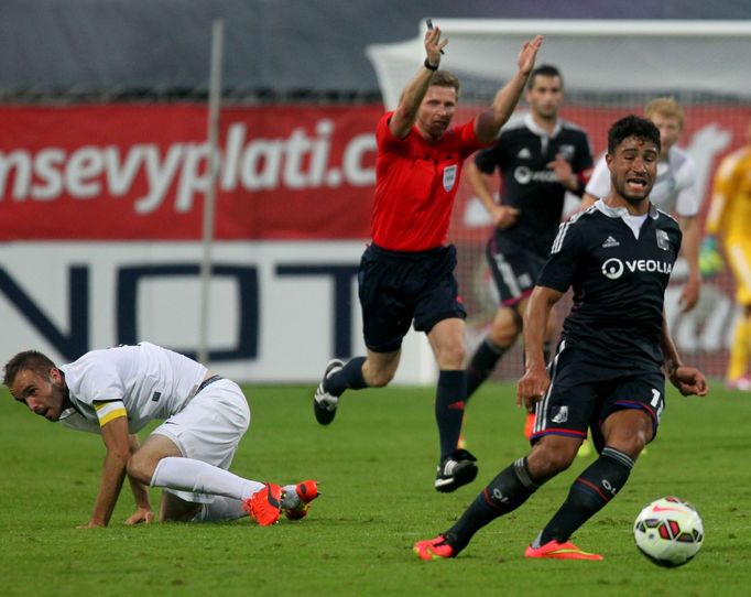 Fotbal, EL, Mladá Boleslav-Lyon: Nabil Fekir