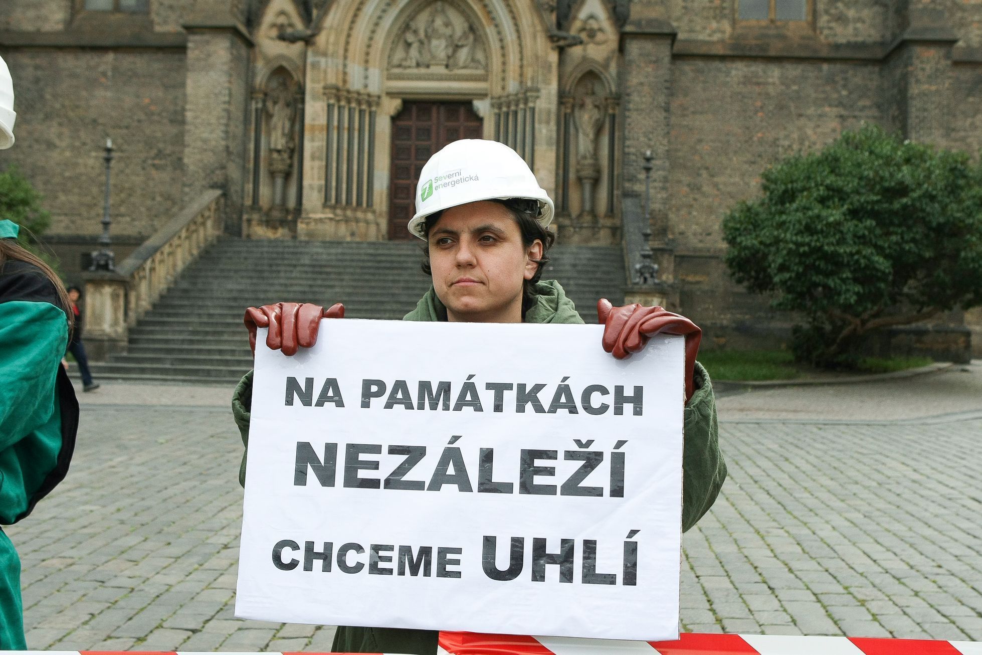 Limity jsme my - happening proti prolomení těžebních limitů - Praha
