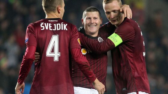 FOTO Česká radost. Sparta i Plzeň slaví postup