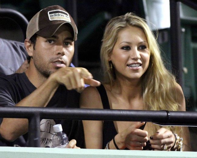 Enrique Iglesias a Anna Kurnikovová