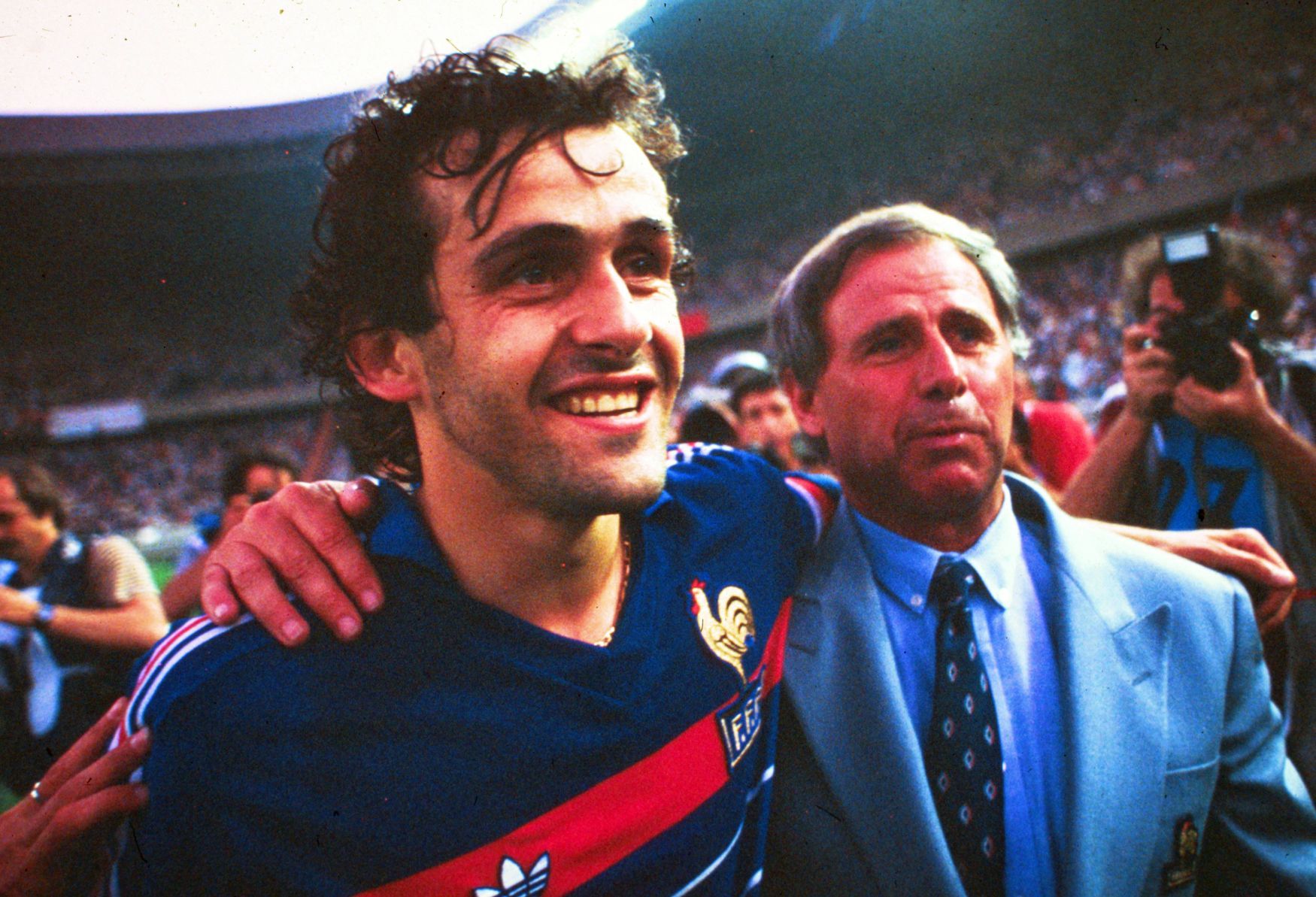 fotbal, ME 1984, Michel Platini, trenér Michel Hidalgo