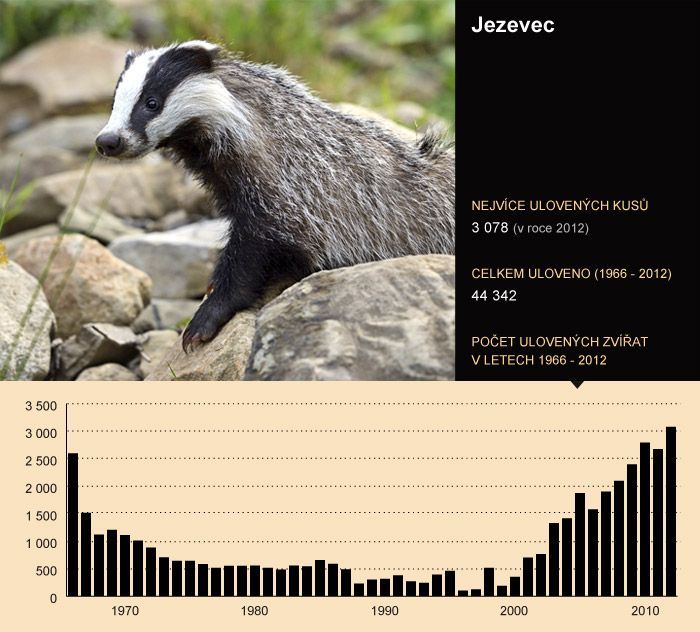 Statistika ulovené zvěře - 10