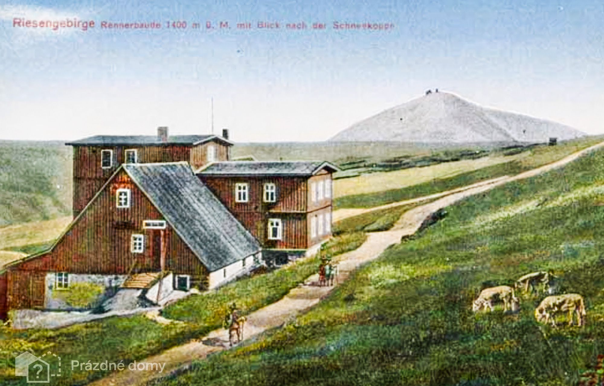 Rennerova bouda , Krkonoše, Zaniklé boudy, Zaniklé chaty, hory, historie, Domácí