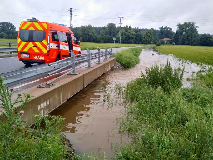 Povodně v Pardubickém kraji.