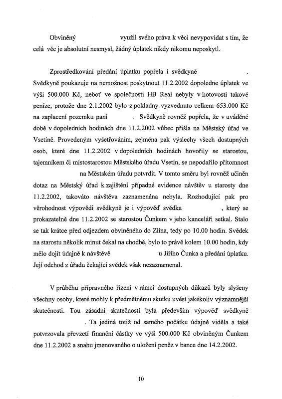 Usneseni o zastavení trestního stíhání - strana 10