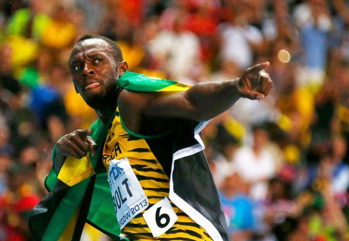 MS v atletice 2013, 100 m - finále: Usain Bolt