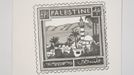 Jedna z pohlednic zařazených do projektu Postcards for Palestine.
