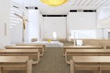 Vizualizace nového kostela Krista Spasitele na Barrandově