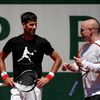 André Agassi a Novak Djokovič před French Open