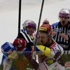Hokej, extraliga, Zlín - Třinec: Ondřej Veselý - David Květoň