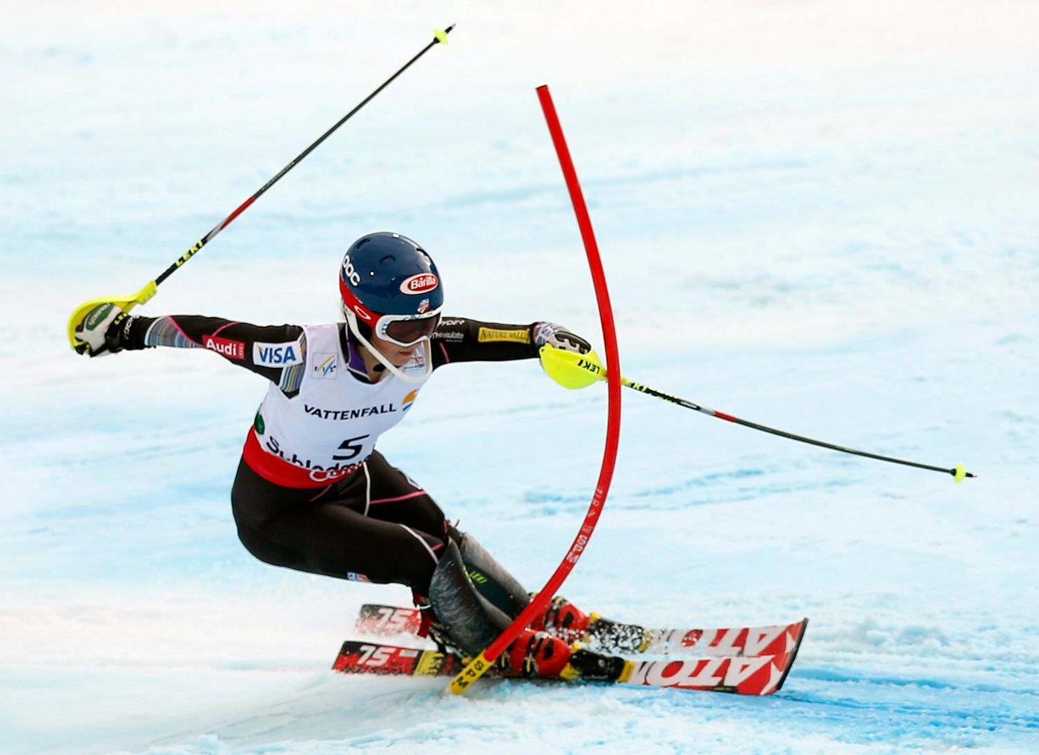 MS ve sjezodvém lyžování 2013, slalom:  Mikaela Shiffrinpvá