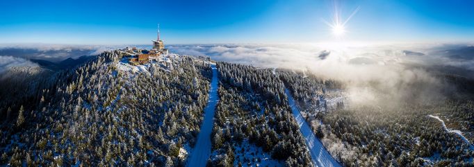 Lysá hora (1 323 m) – nejvyšší hora Moravskoslezských Beskyd