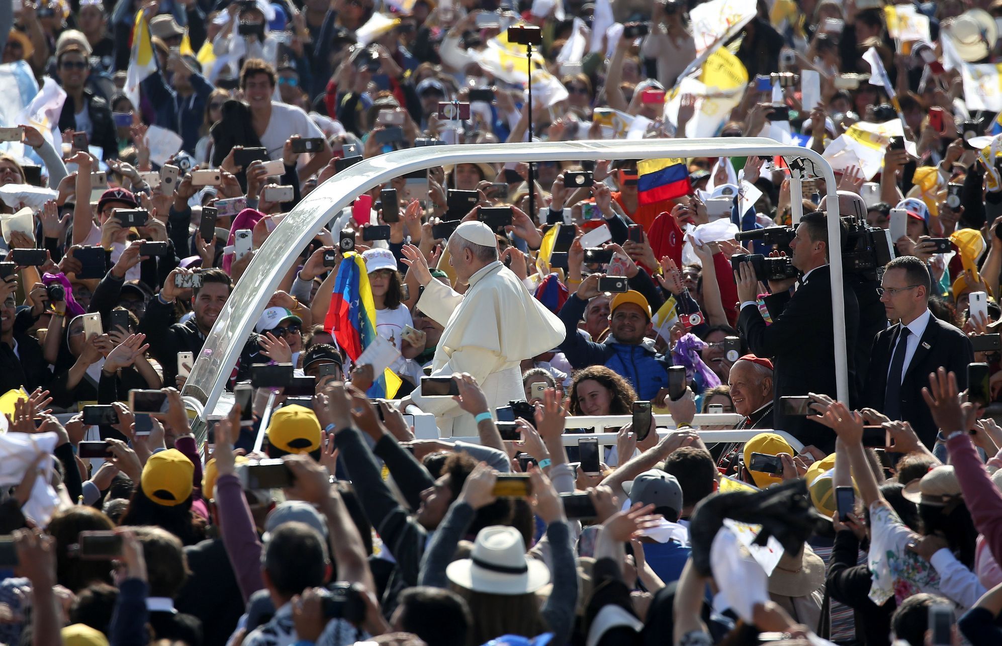Papež v Chile, leden 2018