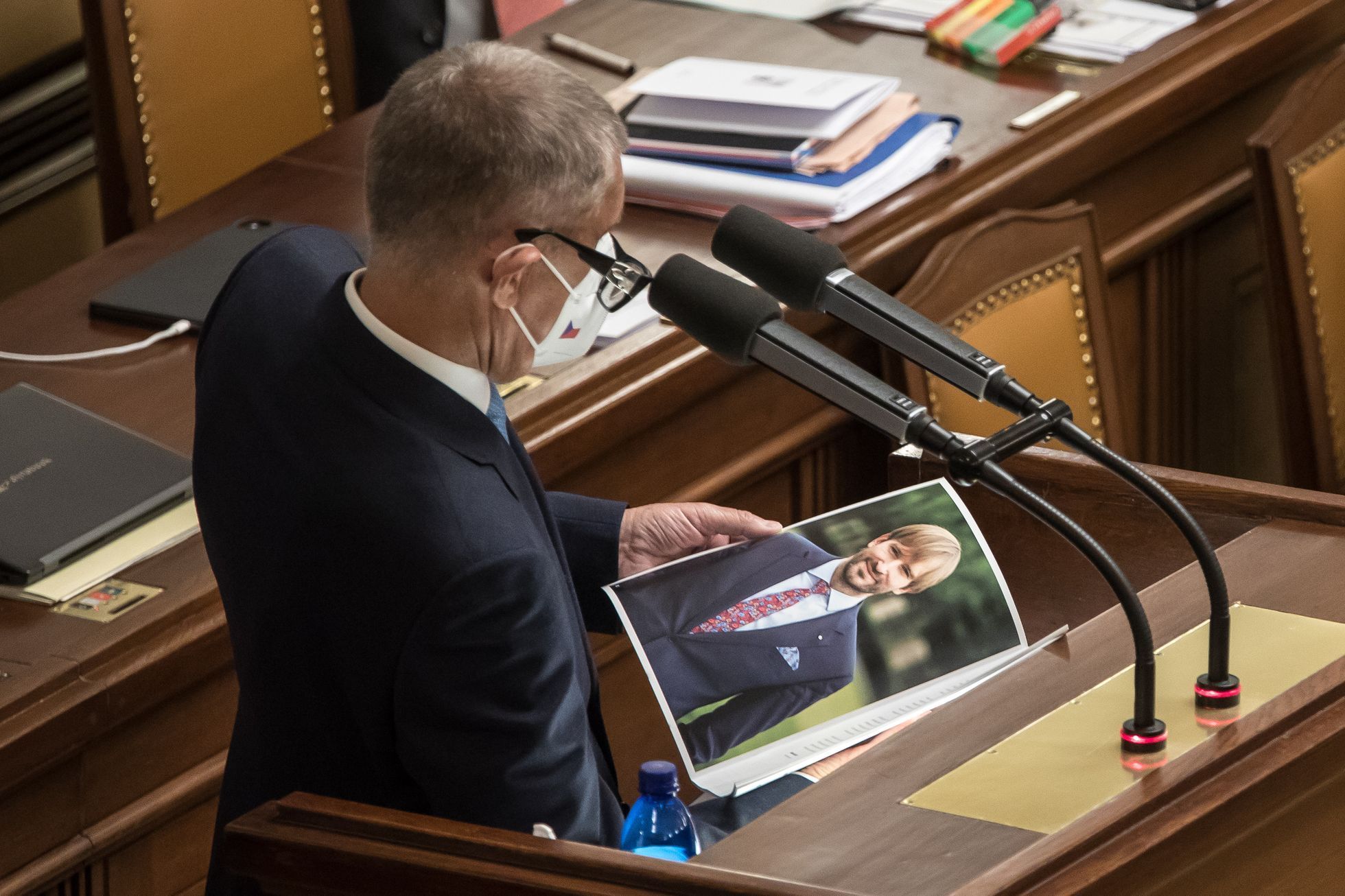 Poslanecká sněmovna - hlasování o důvěře vládě - Andrej Babiš, Adam Vojtěch
