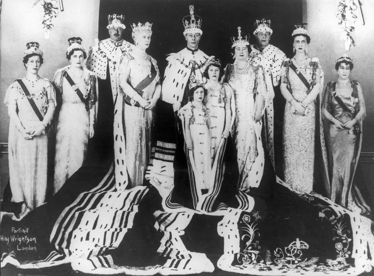 Jiří VI., korunovace, historie, Velká Británie, Zahraničí
