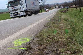 Fotogalerie: Tragický úsek silnice 1/53 na Znojemsku