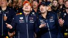 Max Verstappen a Adrian Newey
