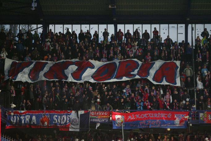 SL, Sparta-Plzeň: choreo Plzně