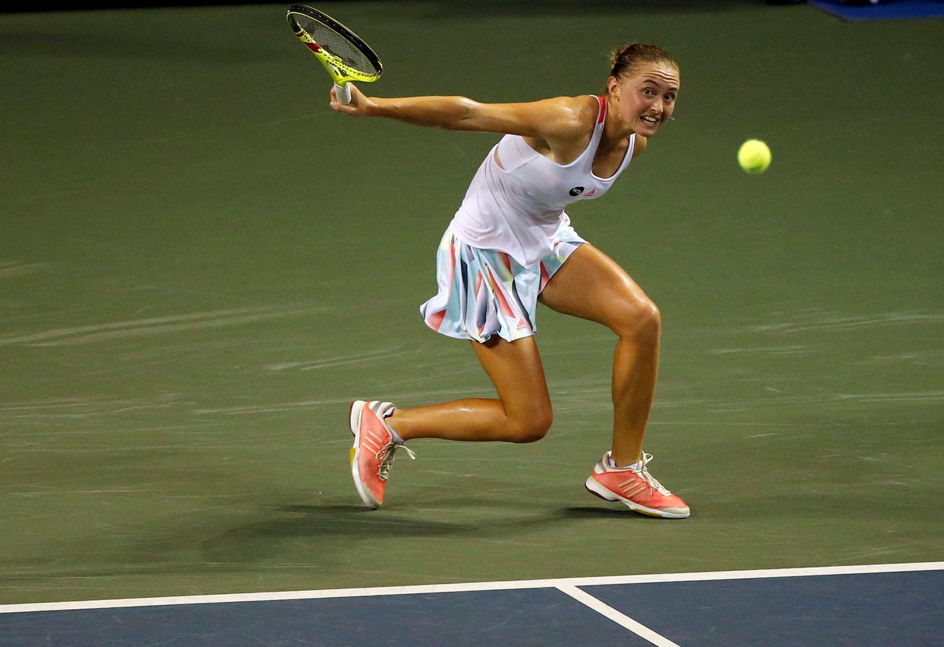 Alaksandra Sasnovičová na turnaji v Tokiu 2016