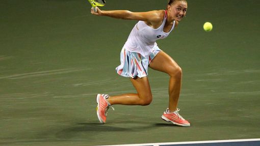 Alaksandra Sasnovičová na turnaji v Tokiu 2016