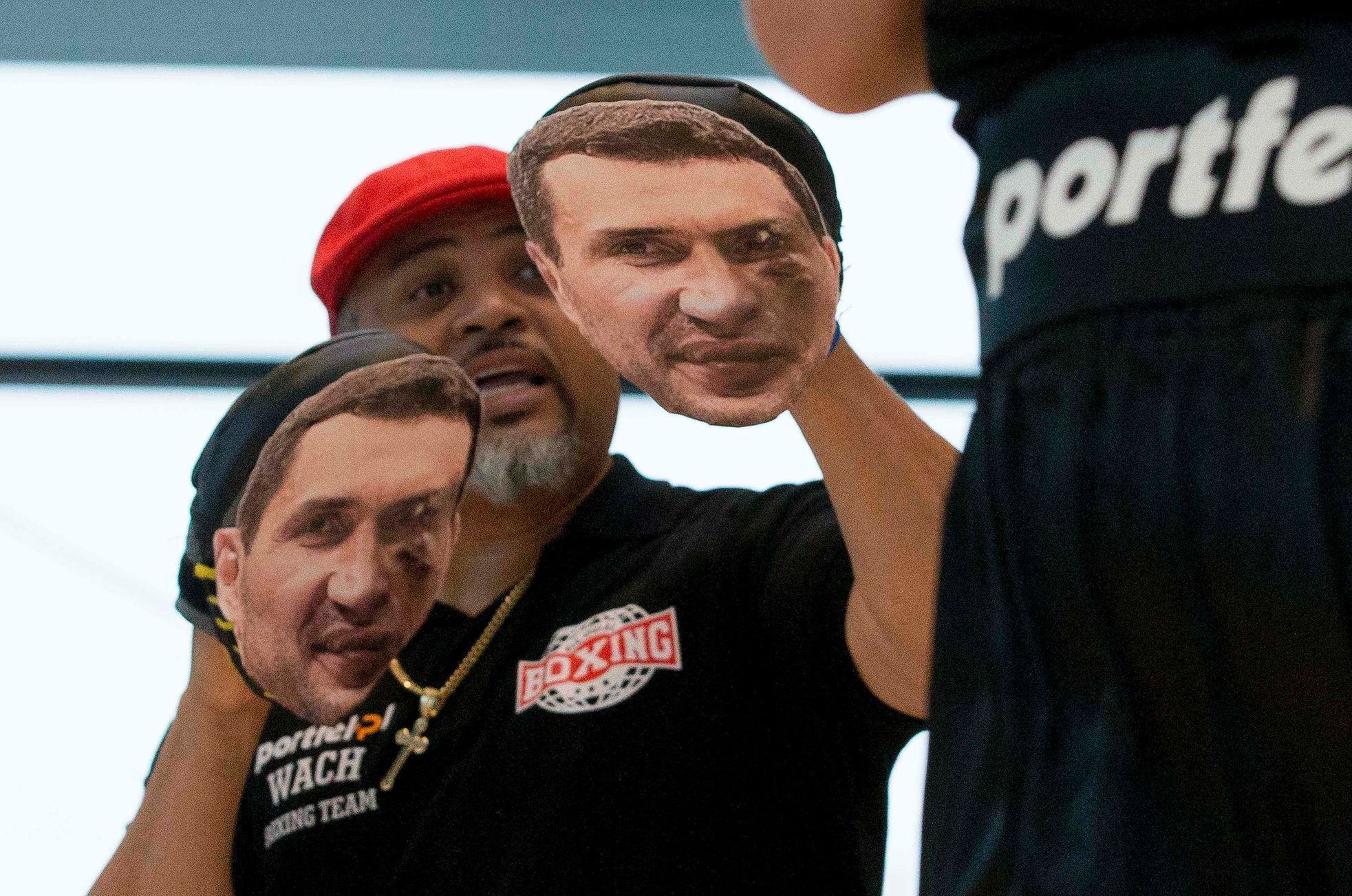 Mariusz Wach před zápasem s Kličkem