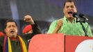 Rafael Correa a Hugo Chávez: v době volebních kampaní jsou Spojené státy oblíbeným terčem