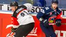 CHL, Vítkovice-Fribourg: Lukáš Klok - Flavio Schmutz