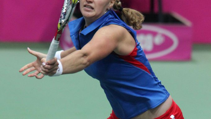 OBRAZEM Kvitová poslala Češky do finále Fed Cupu