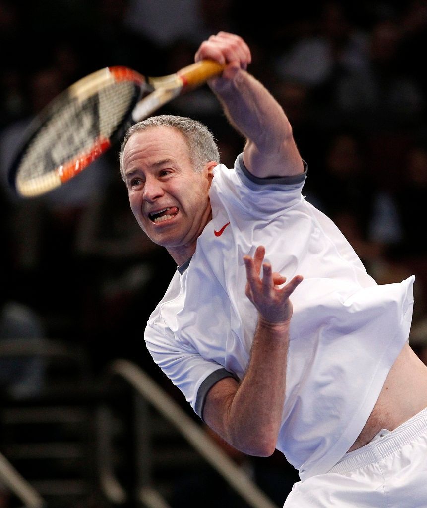 Exhibice NY - John McEnroe