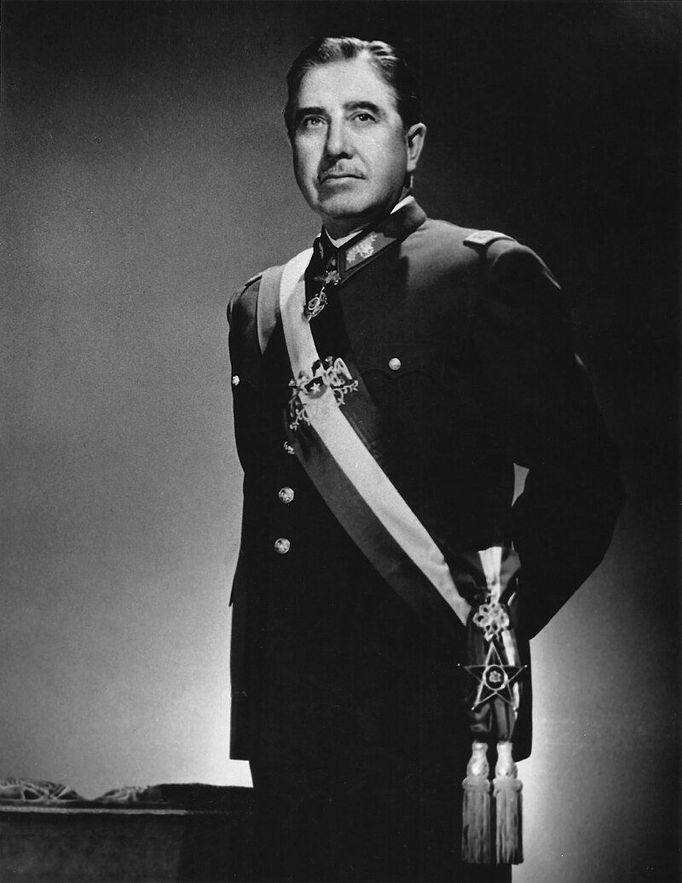 Chilský diktátor Augusto Pinochet