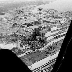 Černobyl - archvivní foto pořízené několik dní po havárii