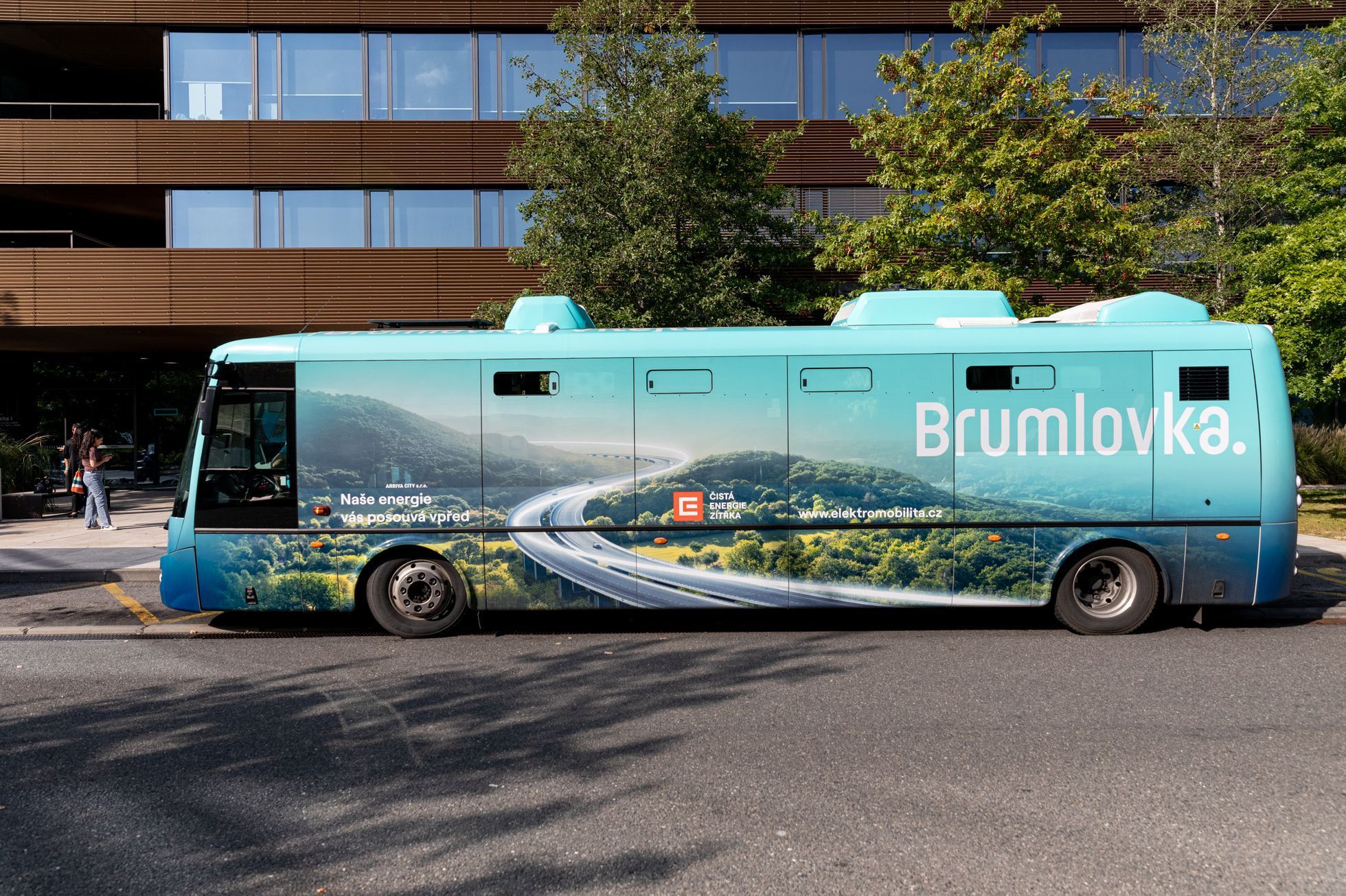 Elektrobus Praha Brumlovka