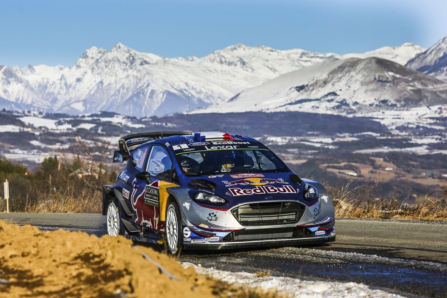 Rallye Monte Carlo 2017: Sébastien Ogier, Ford