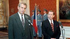 Jmenování Miloše Zemana premiérem - 1998